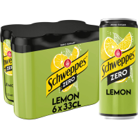 Schweppes Lemon Zero   6 x 330 ml