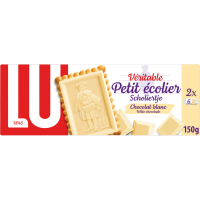 LU Scholiertje Witte Chocolade Koekjes   150 g