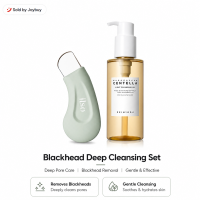 Koreaanse huidverzorging diepe poriën reinigingsduo (SKIN1004 reinigingsolie x ILSO deep clean master mee eter remover tool)