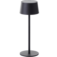 Brilliant Led Buitentafellamp, 170 Lm, Dimbaar, Solar & Usb, Ip44, Zwart