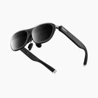 Rokid Max 2 AR bril zwart, 215 inch micro OLED display, instelbare bijziendheid (0 600D), 120 Hz, 50° FOV en 600 nits helderheid, compatibel met Android en PC/ROG/Steam