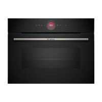 Bosch CMG7241B1 inbouw combinatieoven   45 liter inhoud   900 W magnetron   TFT display   Home Connect   Zwart