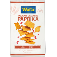 Wasa Delicate Crackers Paprika   150 g