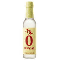 Qianhe Witte Azijn van Kleefrijst, Zonder Toevoegingen, 500 ml