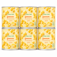 G'woon knapperige maïs   6 x 285 g