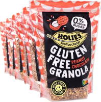 Holie's glutenvrije granola pinda chocolade   6 x 330 g