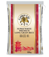 Golden Lily premium superwitte langkorrelrijst   20 kg