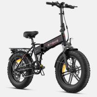 ENGWE EP 2 Boost e bike, opvouwbare fiets, 48 V 13 Ah uitneembare accu, tot 120 km, 20 x 4,0 inch fat tires, e bike met 7 versnellingen voor elk terrein   Zwart