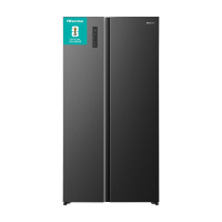 Hisense RS3P558NEFD vrijstaande koel vriescombinatie   inhoud 558 liter   side by side   No Frost   waterdispenser