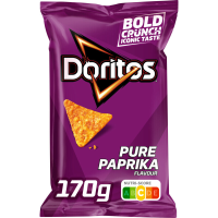 Doritos Pure Paprika Tortilla Chips   170 g