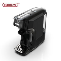 HiBREW H1C 6 in 1 capsulekoffiemachine 20 bar hogedrukextractie, warm en koud zetten, compatibel met meerdere capsules en koffiepoeder