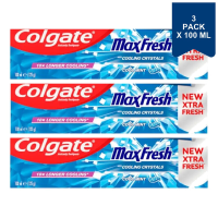 Colgate Tandpasta   Max Fresh Coolmint 100 ml (3 Pack)