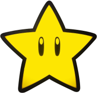 Paladone Super Mario Ster Lamp   Geel, 25,4 cm
