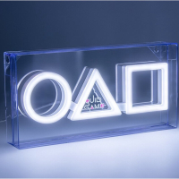 Paladone Squid Game LED Neonlamp   15 x 30 cm, Transparant