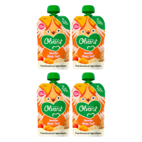 Olvarit mango spelt knijpfruit smoothie 12M+ 100 g * 4
