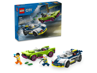 LEGO City 60415 Politiewagen en Muscle Car Achtervolging