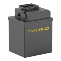Yarbo Accu – 38,4 Ah NCM Li ion Smart Power Pack met draadloos opladen en prestaties bij koud weer, A010120009