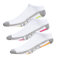 LEE trainings sokken in Wendys White met zonnestraal/roze/chartreuse   37 40
