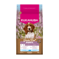 Eukanuba Graanvrij puppy hondenvoer voor kleine/middelgrote rassen met oceaanvis 3 kg