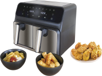 Unold 58685 Airfryer Digitale Hete Lucht Friteuse met Automatische Programma's Zwart