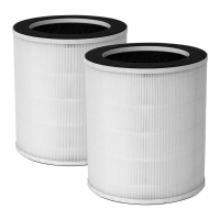 TRULIVA Vervangingsfilter voor KJ450 luchtreiniger, H13 True HEPA & actieve koolstoffilter, 4 traps filtratie, compatibel vervangend luchtfilter