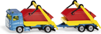 Siku kipper en trailer speelgoedvoertuig   multikleur, 15,2 x 3,5 x 4,7 cm