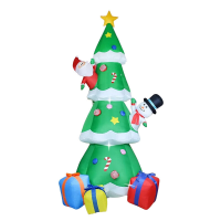 JORDAN&JUDY 2,4 m Kunstkerstboom, Binnen Feestdagen Kerstdecoratie voor Thuisfeest