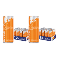 Red Bull Abrikoos Aardbei Energiedrank   12 x 250 ml x2