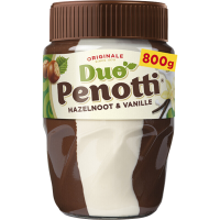 Duo Penotti Hazelnoot  en Vanillepasta   800 g