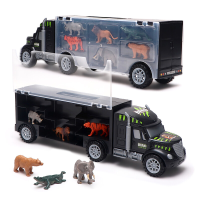 Mini tractor dierenvervoertruck (met opberg  en scènefuncties)