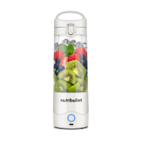 Nutribullet Portable 475 ml personal blender   wit/beige   oplaadbare batterij   USB C opladen   20 minuten gebruiksduur   voor smoothies en shakes