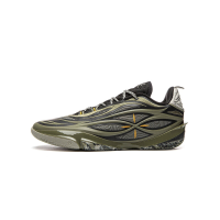 EU43 LI NING Wade 808 5 Ultra V2 professionele basketbalschoenen voor heren, Super Boom Cushion competitiesneakers voor binnen en buiten, ABAV045, donker legergroen