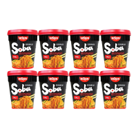 NISSIN instant sobanoedels beker chili   8 x 92 g
