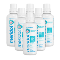 6X Meridol Mondspoeling Tandvleesbescherming 400 ml