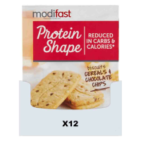 12X Modifast Protein Shape Koekjes Graan Chocolade 4 x 50 gr
