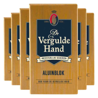 6X Vergulde Hand Aluinblok 75 gr
