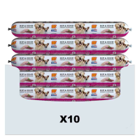 10X BF Petfood Vleesvoeding Eend   Kip 800 gr
