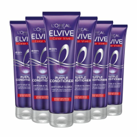 6X L'Oréal Elvive Color Vive Purple Conditioner 150 ml