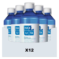 12X Halita Mondwater Frisse Adem 500 ml