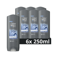 6X Dove Douchegel Men+ Care Cool Fresh 250 ml