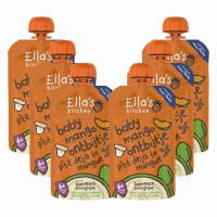 6X Ella's Kitchen Biologisch Knijpfruit 6+m Mango 100 gr