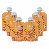 6X Ella's Kitchen Biologisch Knijpzakje 6+m Mango 90 gr
