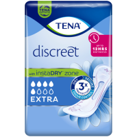3X TENA Discreet Extra Extra 20 stuks