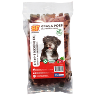 12X BF Petfood 3 in 1 Koekjes Mini Cranberry 200 gr