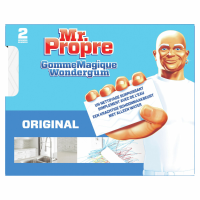 2E halve prijs: Mr. Propre Schoonmaakmiddel Wondergom Original 2 stuks