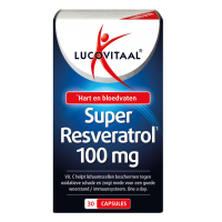 3X Lucovitaal Super Resveratrol 100 mg 30 capsules