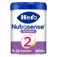3X Hero Nutrasense SensiSoft 2 Opvolgmelk (6 12 mnd) 800 gr