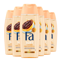 6X Fa Douchecrème Cacao Cream & Oil 250 ml