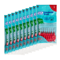 10X TePe Interdentale Ragers Original 0,5 mm Rood 8 stuks