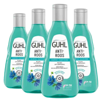4X Guhl Shampoo Anti Roos 250 ml